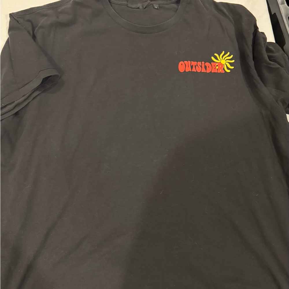 Black Short Sleeve Tee for Men